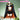 【Size S-3XL】DokiDoki-N Anime Cosplay Costume Black Orange Cloak