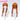 【Ready For Ship】DokiDoki TV Season 2 Cosplay Wig Long Orange Double Ponytails Hair