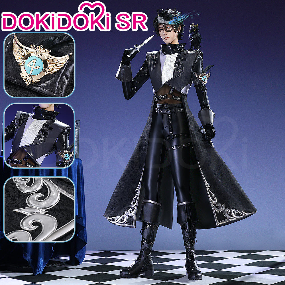 DokiDoki-SR Game Identity V Copslay Seer Eli Clark Costume Noir idv ...