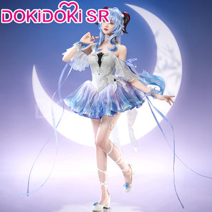 【LAST BATCH】DokiDoki-SR Game Genshin Cosplay Ganyu Costume Moonlight Dreams Doujin Ballet Dress gan yu