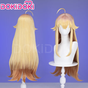 DokiDoki Manga Shikanoko Nokonoko Koshitantan Cosplay Koshi Torako Wig Long Straight Blonde