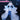 【Ready For Ship】【Last Batch】DokiDoki-R Anime Cosplay Costume Blue White Dress Crystal Dress Ver