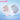 DokiDoki Prop Portable Round Reflective Folding Fan 2-in-1 Folding Fan & Reflector