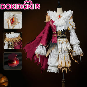 【Size S-3XL】DokiDoki-R Game Identity V Cosplay Mike Morto Costume Composer idv Hullabaloo Brightest Star