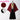 【Size XS-2XL】DokiDoki-R Anime Cosplay Costume Yellow White Inside With Red Haori