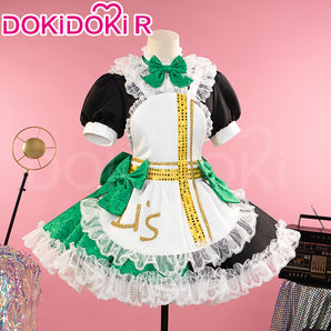 【Size S-2XL】DokiDoki-R Anime LoveLive! School Idol Project Cosplay Kotori Minami Costume Idol Project Maid
