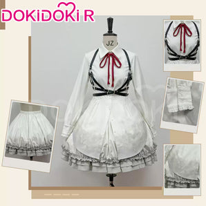 DokiDoki-R Game Prooject Sekaai Colorful Staage! Cosplay  Costume White