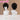 【Ready For Ship】DokiDoki Game Cosplay Jorker Amamiyaa Renn Cosplay Wig Short Curly Black Hair/ Mak