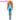 【Size XS-3XL】DokiDoki-R Game Cosplay Blue Tights Costume
