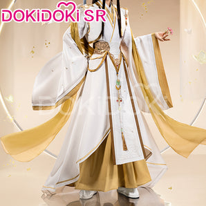 【Ready For Ship】DokiDoki-SR Anime Heaven Official's Blessing Cosplay Xie Lian Tian Guan Ci Fu Cosplay Ancientry Crown Prince ver Cosplay White Gold XieLian TGCF