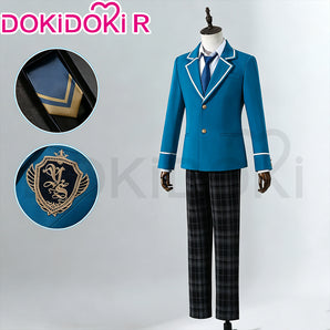【In Stock】【Size S-2XL】DokiDoki-R Game Ensemble Stars Cosplay School Uniform Knights / UNDEAD / Eden / Trickstar / Fine ES Costume