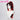 【Ready For Ship】DokiDoki Anime Cosplay Wig Long Pony Tail Black Red Hair