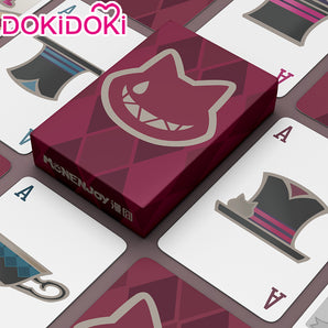 【In Stock】DokiDoki Game Genshin Impact Cosplay Lyney / Lynette Poker Props