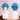 DokiDoki Game Wuthering Waves Cosplay Brant Wig Short Blue Hair