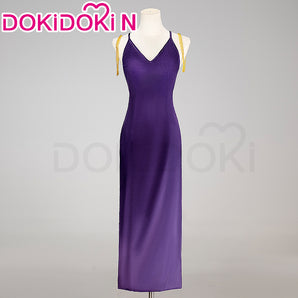 【Partially Ready For Ship】【Size S-3XL】DokiDoki-N Anime Cosplay Purple dress