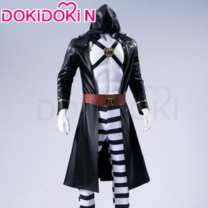 【In Stock】【Size S-3XL】DokiDoki-N Anime Cosplay Costume Black Coat Male