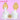【Ready For Ship】DokiDoki Anime Cosplay Wig Yellow Straight Women Hair