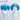 【Ready For Ship】DokiDoki Game Cosplay Wig Blue Double Ponytails