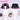 【EU Local Shipping】【Size XS-3XL】DokiDoki Game Zenless Zone Zero Cosplay Nangong Yu Wig Angels of Delusion Short Straight Black Pink Double Tail Hair ZZZ Nan Gong Yu