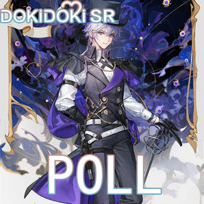 【POLL】$5 Deposit =10% OFF Coupon DokiDoki-SR Game Silver Palace Cosplay Male Detective Costume The Raven's Beak
