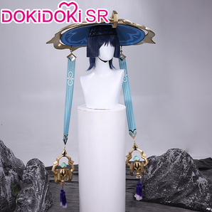 【Ready For Ship】DokiDoki-SR Game Genshin Impact Cosplay Wanderer Scaramouche Cosplay Hat
