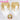 【Ready For Ship】DokiDoki Anime Cosplay Wig Long Curly Blonde Hair Twin Tail