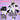 【Last Batch】【Ready For Ship】DokiDoki-R Anime Cosplay White And Purple Dress Costume