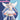 【Partially Ready For Ship】【Size S-2XL】DokiDoki-R Anime Cosplay Costume White Angel Dress Blue Heart