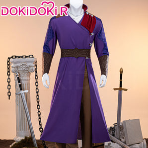 【Size XS-3XL】DokiDoki-R Game Cosplay Costume Purple