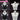 【In Stock】Black White Chest Binder with Square Shoulder Pads Cosplay Prop Size S-2XL DokiDoki