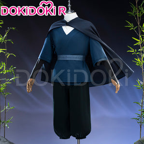 【Size S-3XL】DokiDoki-R Movie Anime Cosplay Miizuu Costume Blue Green Samurai