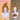 【Ready For Ship】【Front Lace】DokiDoki Anime GACHIAKUTA Cosplay Remlin Tysark Wig Long Orange Hair Upward Ponytail