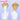 Dokidoki Game Cosplay Men Wig Short Curly Blonde Hair