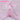 DokiDoki-R Anime Cosplay Costume Pink Crystal Long Dress