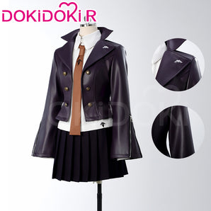 【Partially Ready For Ship】【Size XS-XL】DokiDoki-R Game Cosplay Black Dress Suit Costume Halloween