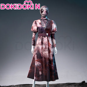 【In Stock】DokiDoki-R Cosplay Women Costume White Red Nurse Dress Halloween