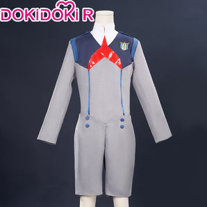 【Ready For Ship】【Last Batch】DokiDoki-R Anime Cosplay School Uniform Grey Red