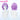 【Ready For Ship】DokiDoki Game Prooject Sekaai Colorful Staage!Cosplay Kamishiroo Ruii Cosplay Wig Purple
