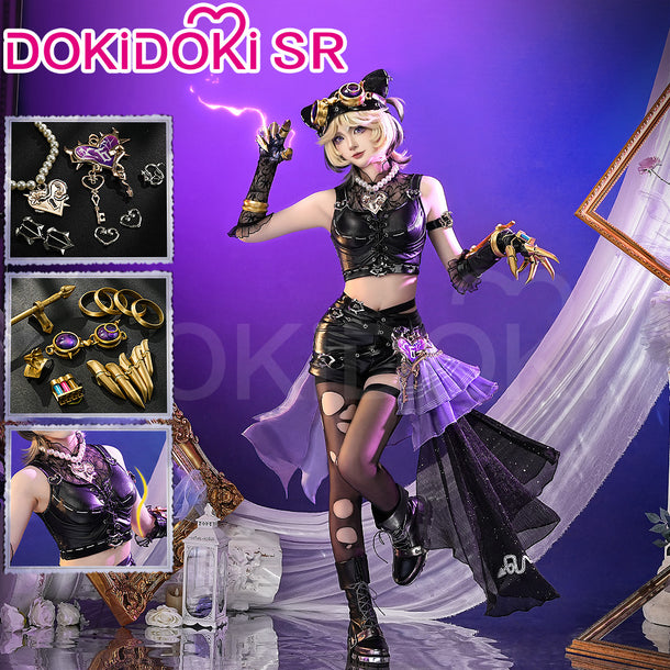 DokiDoki-SR Game Identity V Cosplay Mechanic LOCK CORE Costume Compose ...
