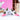 DokiDoki Game DokiDoki Literature Club Cosplay Monika Shoes Pink White Shoes DDLC