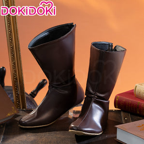【Ready For Ship】 DokiDoki Manga Witch Hat Atelier Cosplay Qifrey Shoes