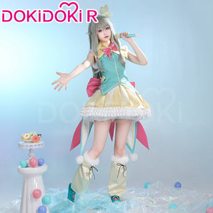 【Ready For Ship】【Size S-3XL】【Last Batch】DokiDoki-R Game Prooject Sekaai Colorful Staage! Cosplay Kusanagii Nenee Costume