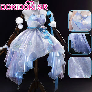 DokiDoki-SR Game Honor of Kings Cosplay Yao Costume HOK Blue Dream