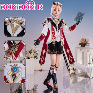 【Partially Ready For Ship】【Size S-2XL】DokiDoki-R Game Genshin Impact Cosplay Dahlia Costume Mondstadt