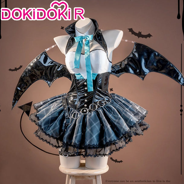 【In Stock】DokiDoki-R Cosplay Rascal the Raccoon Costume Devil Dress Ha ...