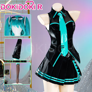 【Ready For Ship】【Size XS-XL】DokiDoki-R Cosplay 16th Anniversary Costume Black Green Suit