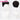 【Wig In Stock】DokiDoki Anime Cosplay Wig / Prop Black Bun Hair Purple Bead Daisy Hairpin