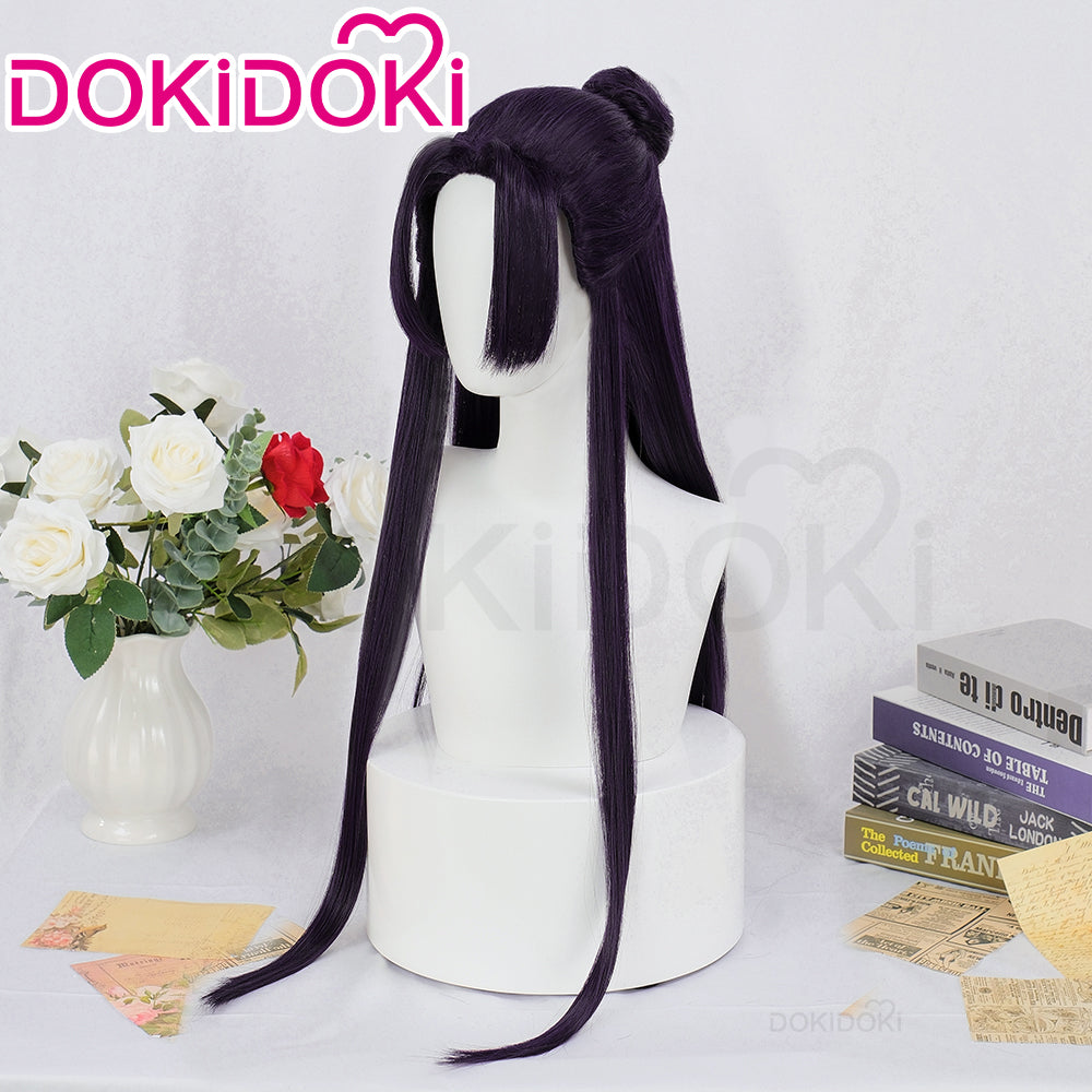 DokiDoki Anime The Apothecary Diaries Cosplay Jinshi Wig Long Purple H dokidoki-anime-the-apothecary-diaries-cosplay-jinshi-wig-long-purple-h