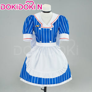 【In Stock】【Size XS-3XL】DokiDoki-N Cosplay Costume Mesmerizer Blue Dress