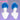 【Ready For Ship】DokiDoki Game Cosplay Wig Short Curly Spiky Electric Blue Hair